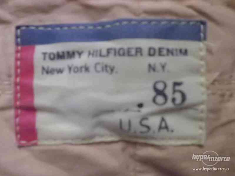 TOMMY HILFIGER DENIM USA nové kalhoty 33x34 pas 84cm - foto 5