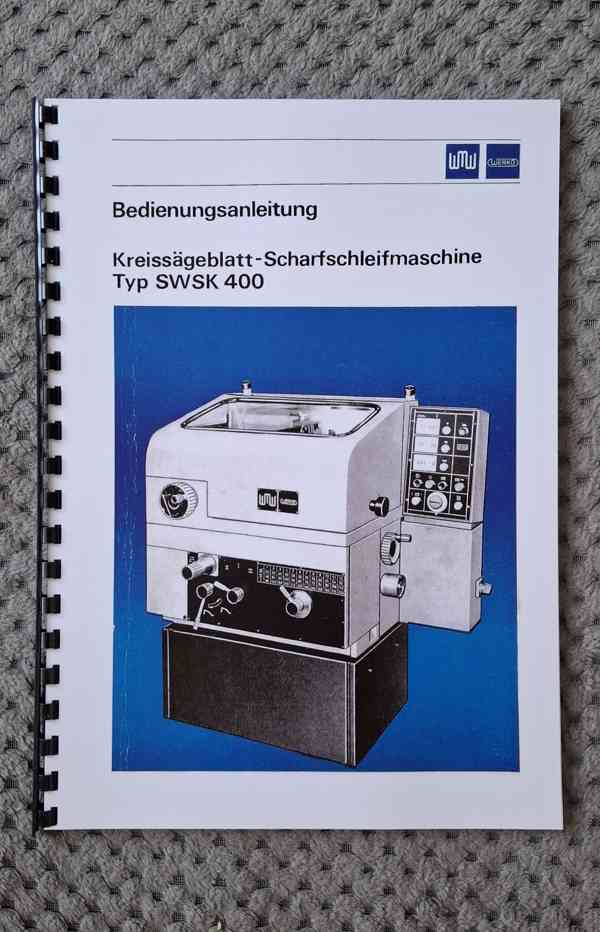 Návod brusky na pily SWSK-400 - foto 1