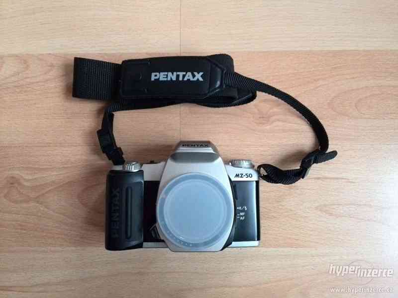 PENTAX MZ50, TĚLO, 1/2000, 1/100 SYNC, TOP STAV - foto 2