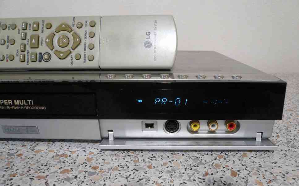 DVD/HDD rekordér LG-RH188 - foto 2