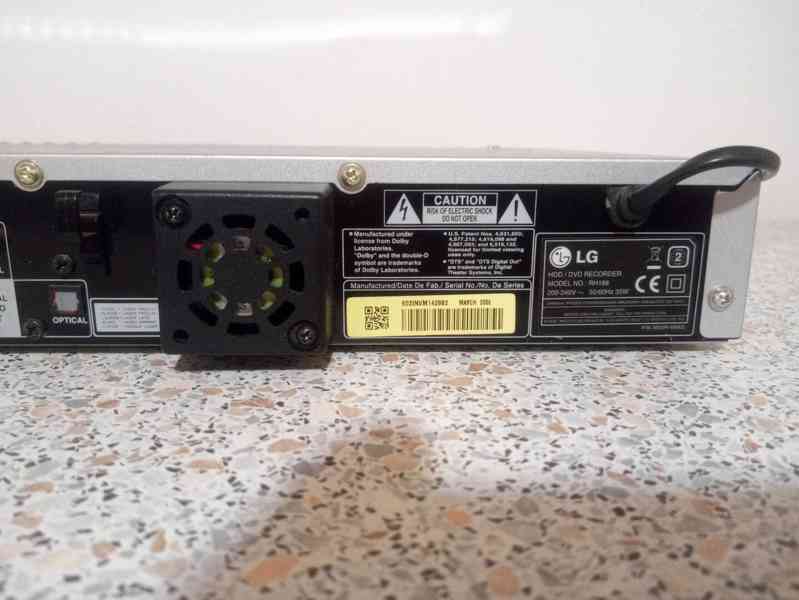 DVD/HDD rekordér LG-RH188 - foto 4
