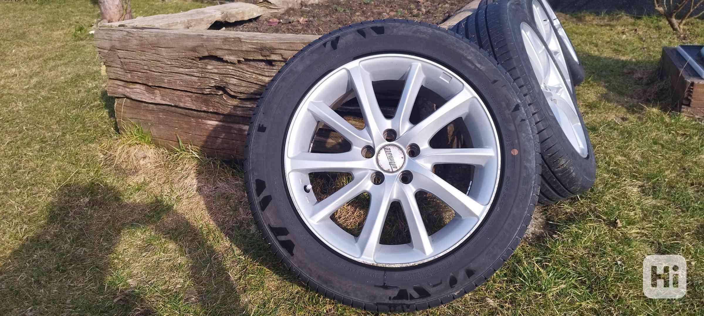 Skoda Octavia 1 - Prodám alu kola 205/55R16 s letními pneu - foto 1