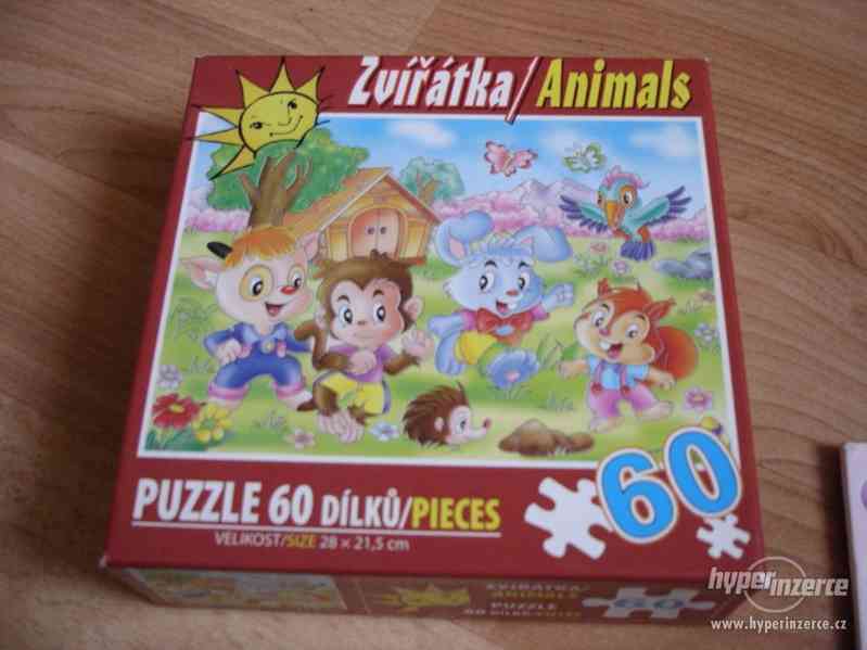 puzzle 25, 40, 60 NOVÉ - foto 2