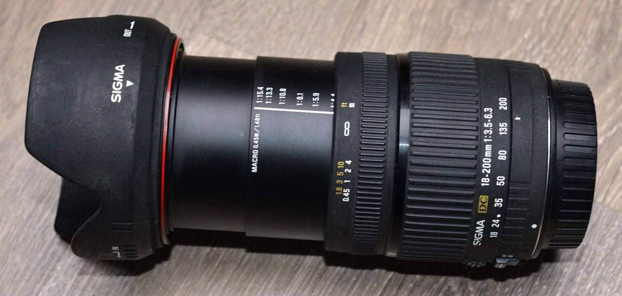 pro Canon - Sigma 18-200mm 1:3,5-6,3 DC APS-C zoom - foto 7