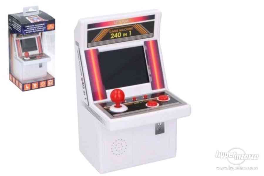 Mini RETRO hrací automat, 240 arkádových her, skvělá zábava! - foto 1