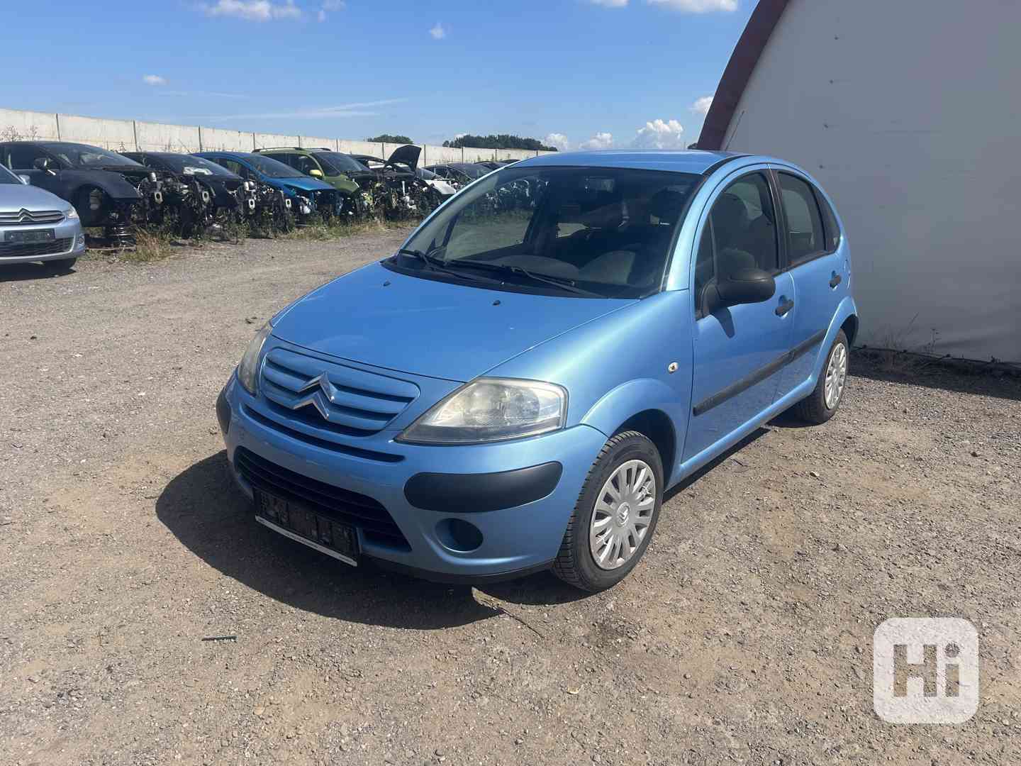 Citroen C3 1,4 BN 55KW KFV barva modrá prodám díly - foto 1