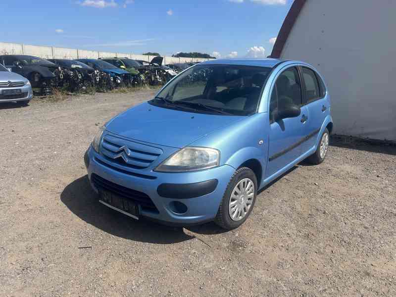 Citroen C3 1,4 BN 55KW KFV barva modrá prodám díly - foto 1