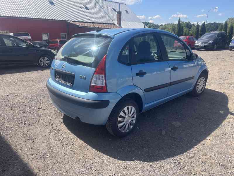 Citroen C3 1,4 BN 55KW KFV barva modrá prodám díly - foto 3