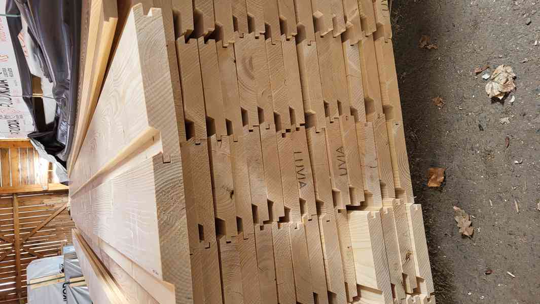 Fasádní palubka-valašský srub - foto 2