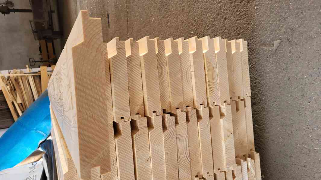 Fasádní palubka-valašský srub - foto 3