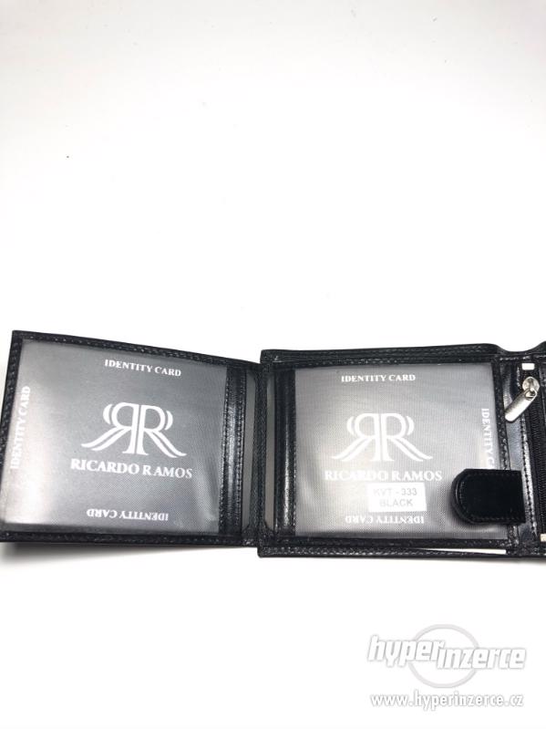 Ricardo Ramos kožená peněženka - černá - foto 3