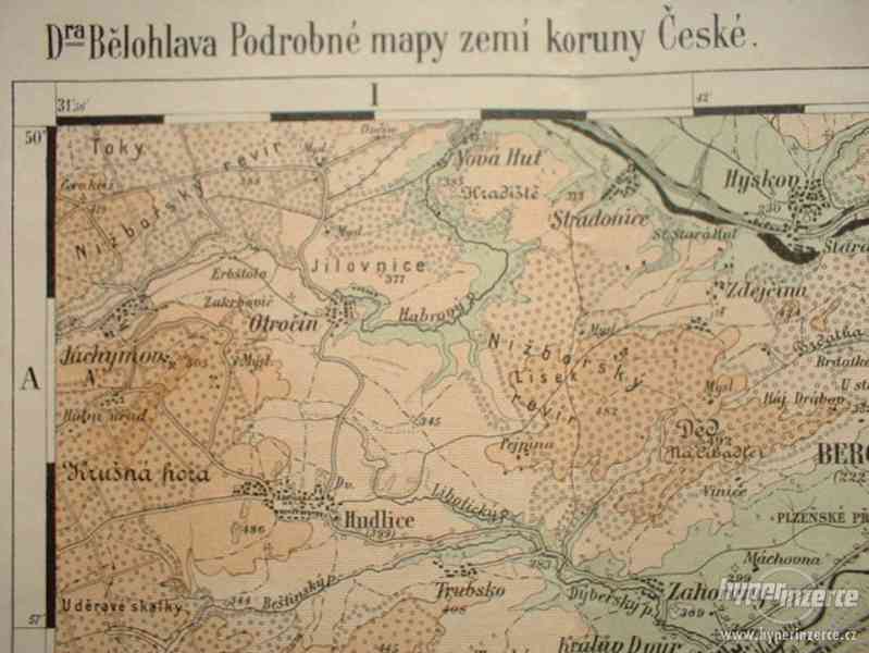 Podrobná mapa okolí Berouna a Prahy - foto 6