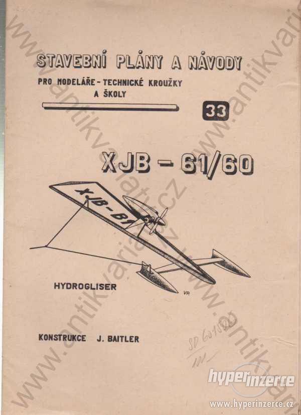 XJB - 61/60 Hydrogliser konstrukce J. Baitler - foto 1