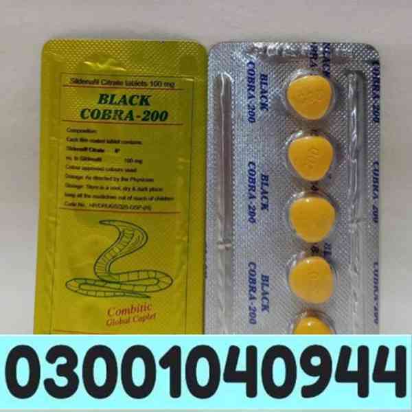 Black Cobra 200mg Tablets in Faisalabad ( 03001040944 ) Call