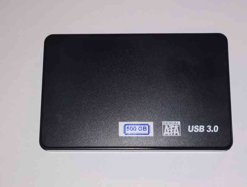 Externí HDD 500GB 2,5'' USB3.0 černý - foto 2