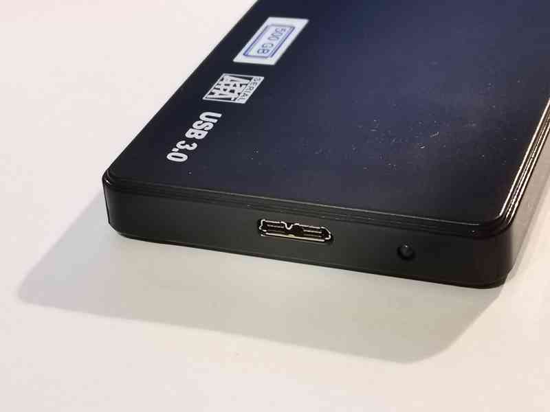 Externí HDD 500GB 2,5'' USB3.0 černý - foto 4