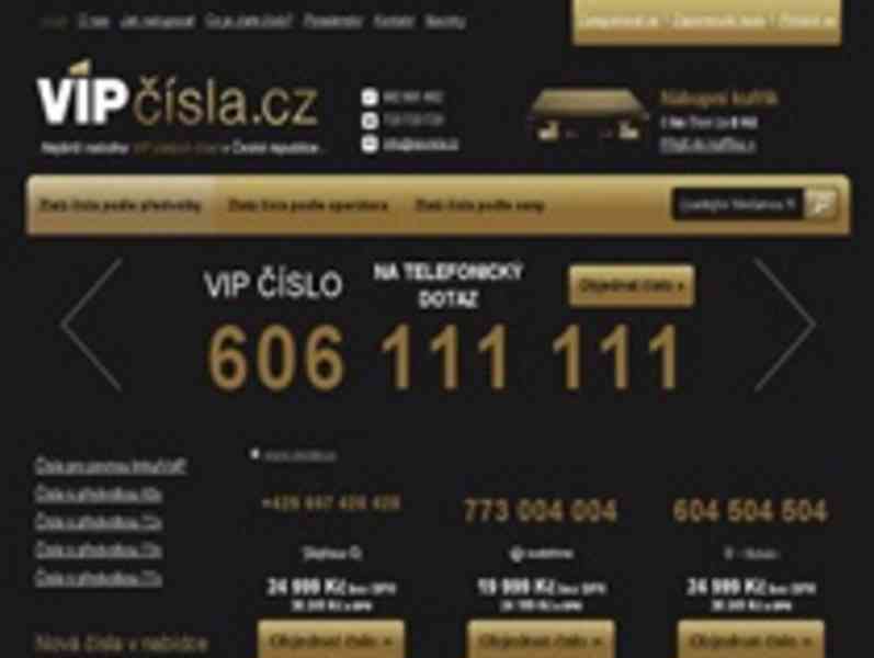 ! ZLATÁ čísla - největší výběr všech kombinací ! - foto 3