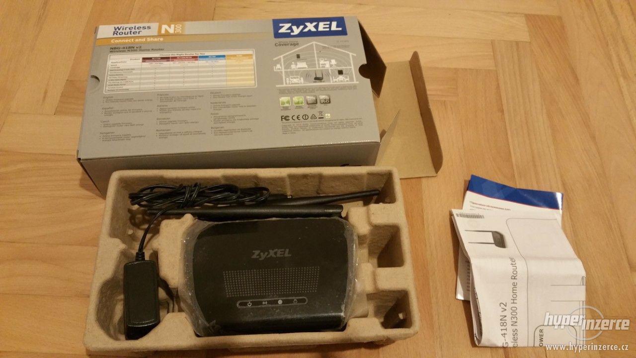 Prodám router Zyxel nbg-418n v2 - foto 1