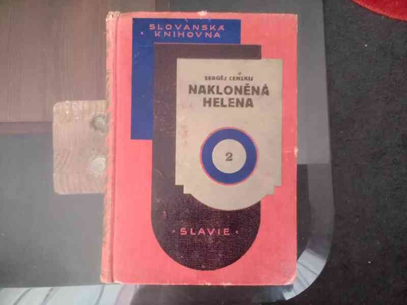 Nakloněná Helena - román - staré tisky