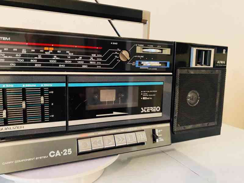Radiomagnetofon Aiwa CA-25, 80.léta - foto 12