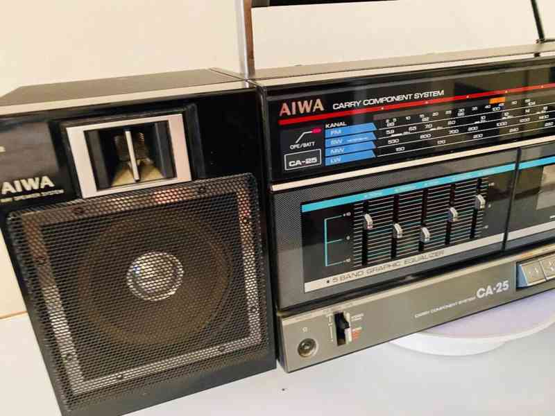 Radiomagnetofon Aiwa CA-25, 80.léta - foto 11