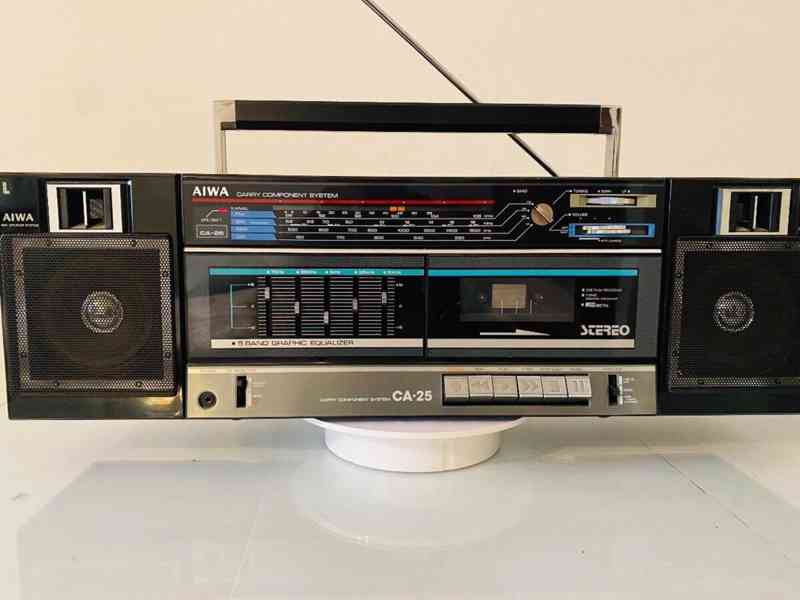 Radiomagnetofon Aiwa CA-25, 80.léta - foto 7