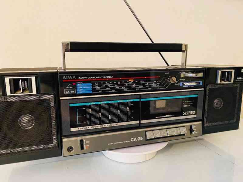 Radiomagnetofon Aiwa CA-25, 80.léta - foto 13