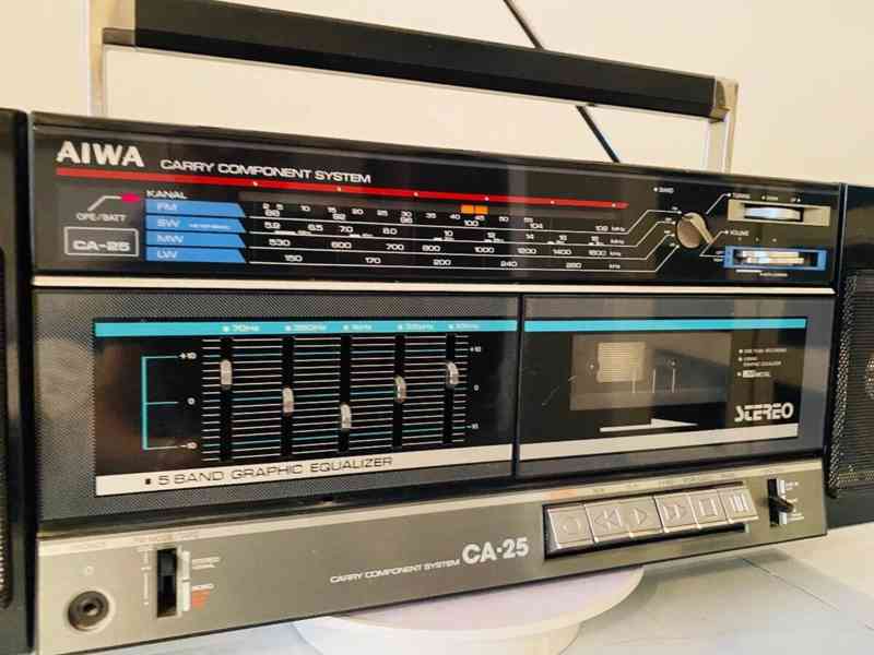 Radiomagnetofon Aiwa CA-25, 80.léta - foto 2