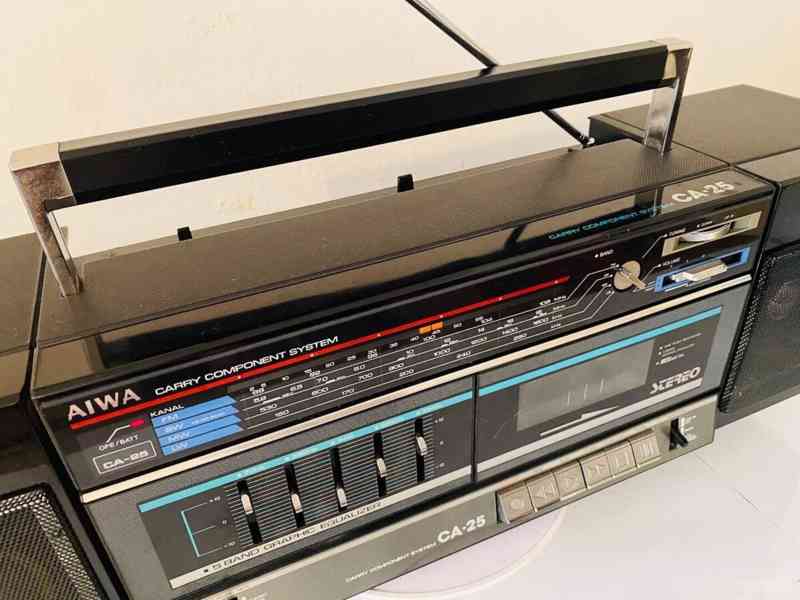 Radiomagnetofon Aiwa CA-25, 80.léta - foto 8