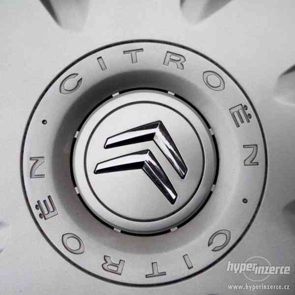16"ZÁNOVNÍ HEZKÉ POKLICE(KRYTY KOL)ORIGINÁL CITROEN 4KS - foto 4
