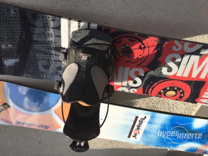 Snowboard Sims 155cm na prodej - foto 3