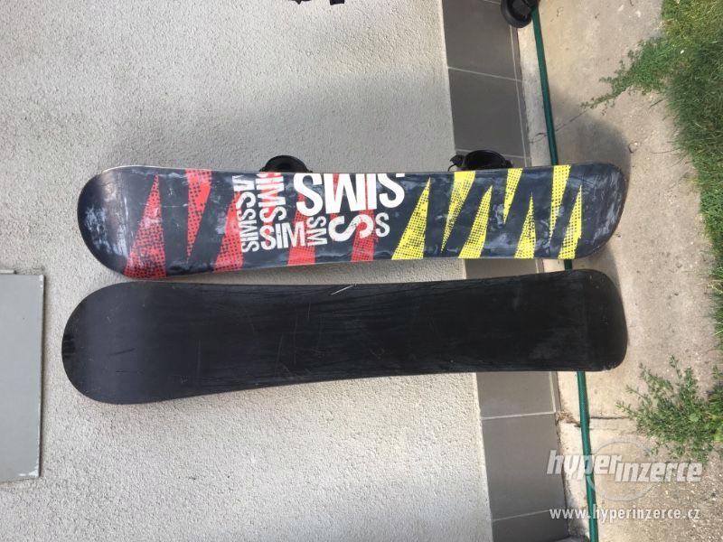Snowboard Sims 155cm na prodej - foto 5