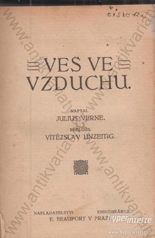 Ves ve vzduchu Julius Verne E. Beaufort osmerka - foto 1