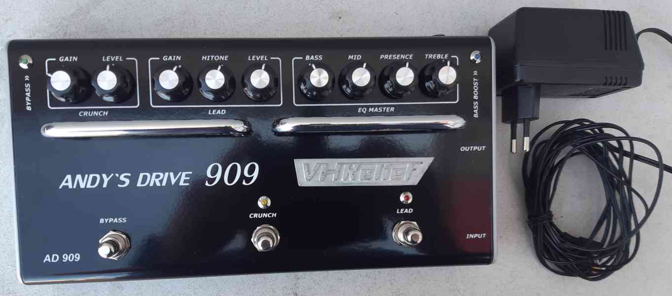 Dvoukanálový kytarový overdrive VHRelief Andy's Drive -AD909