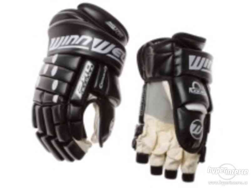 Kožené hokejové rukavice Winnwell Pro-Stock - foto 1