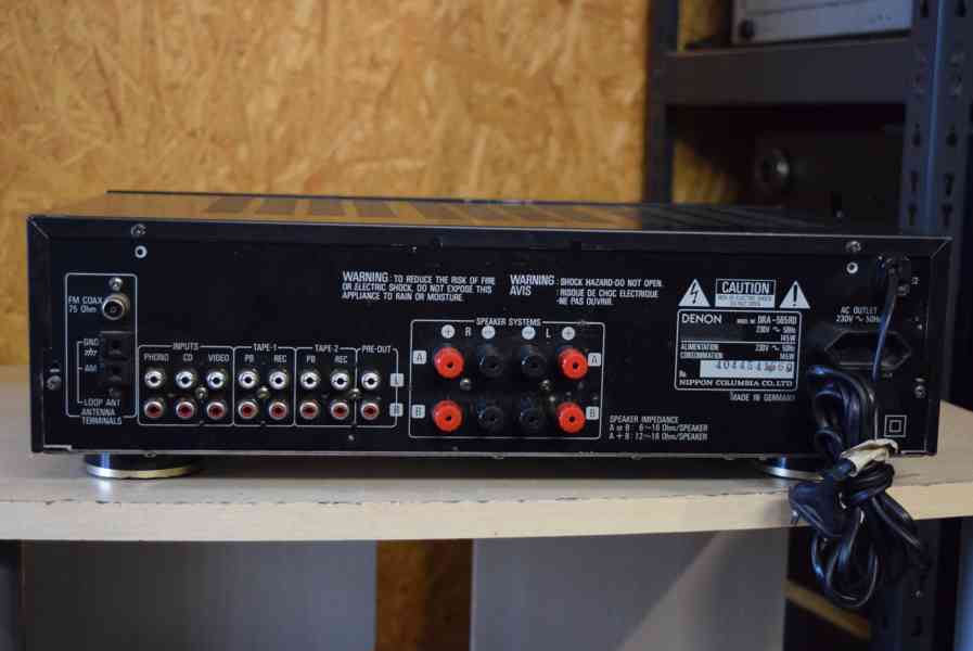 DENON DRA-565RD LEVNÝ STEREO RECEIVER  !! - foto 6