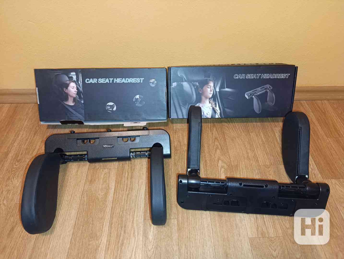 Prodám 2x sklápěcí opěrku hlavy do auta.  - foto 1