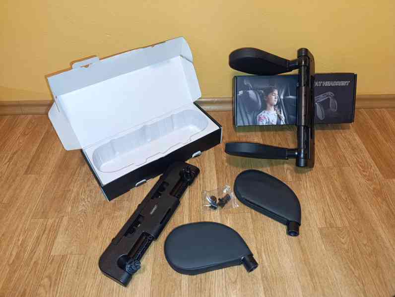 Prodám 2x sklápěcí opěrku hlavy do auta.  - foto 3