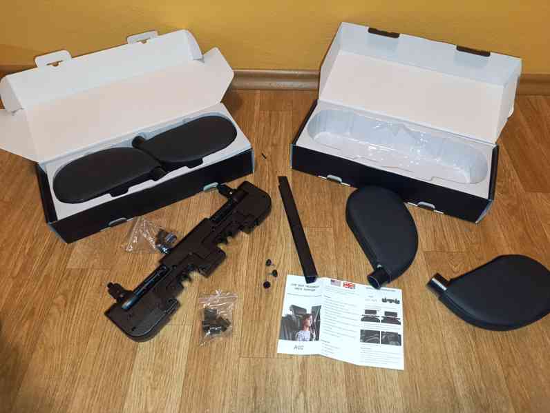 Prodám 2x sklápěcí opěrku hlavy do auta.  - foto 4