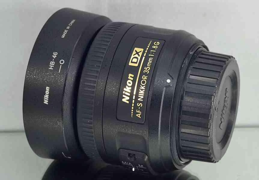 Nikon AF-S DX 35 mm f/1.8 G *DX Pevný *UV FILTR* - foto 5