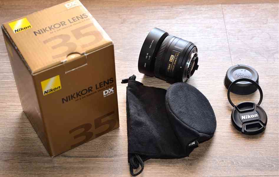 Nikon AF-S DX 35 mm f/1.8 G *DX Pevný *UV FILTR* - foto 1