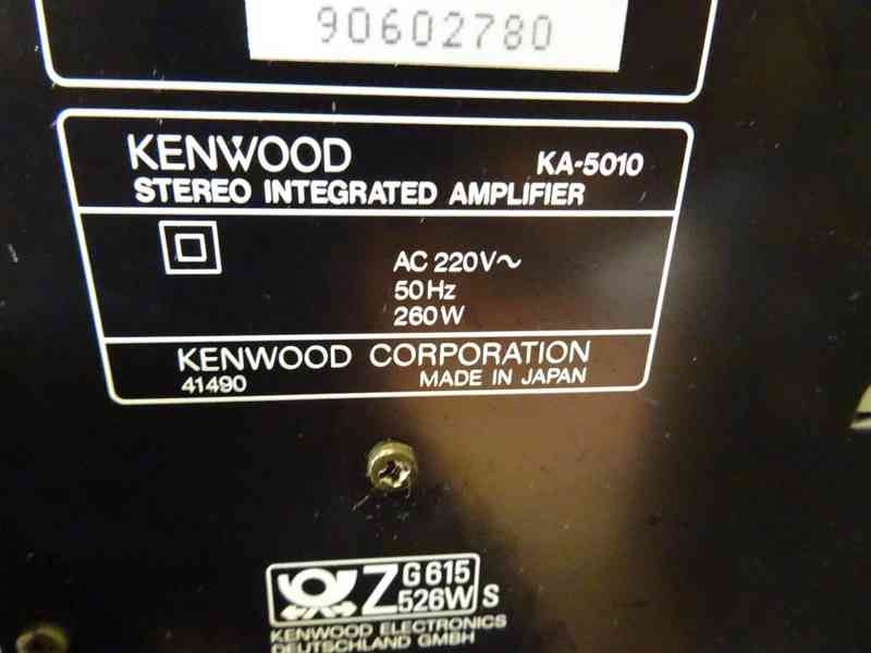 KENWOOD KA-5010 - foto 4