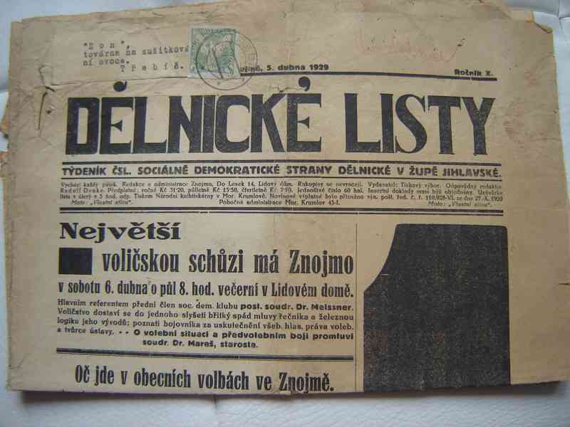 Staré noviny1913,1922,1945,1946,1948,1929,1952,1953,1957 - foto 1
