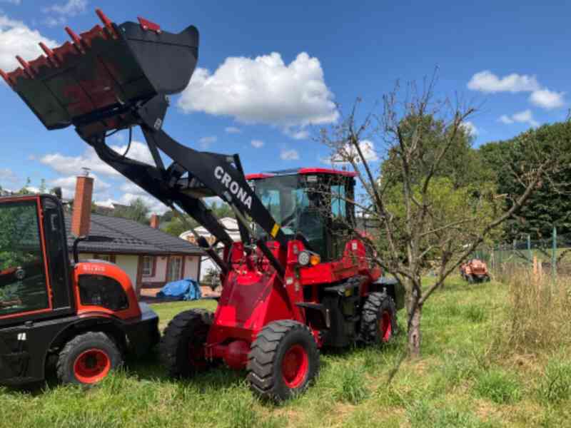 Čelní kloubový nakladač CRONA 4,2 t ,nakladač CR15 - foto 2