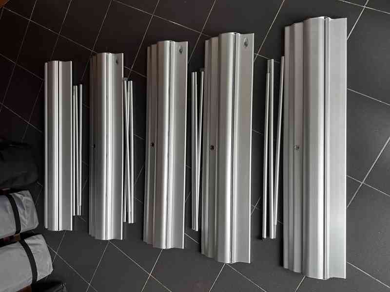 Roll-up bannery Expolinc Roll Up Classic – 85 × 200 cm, bez  - foto 3