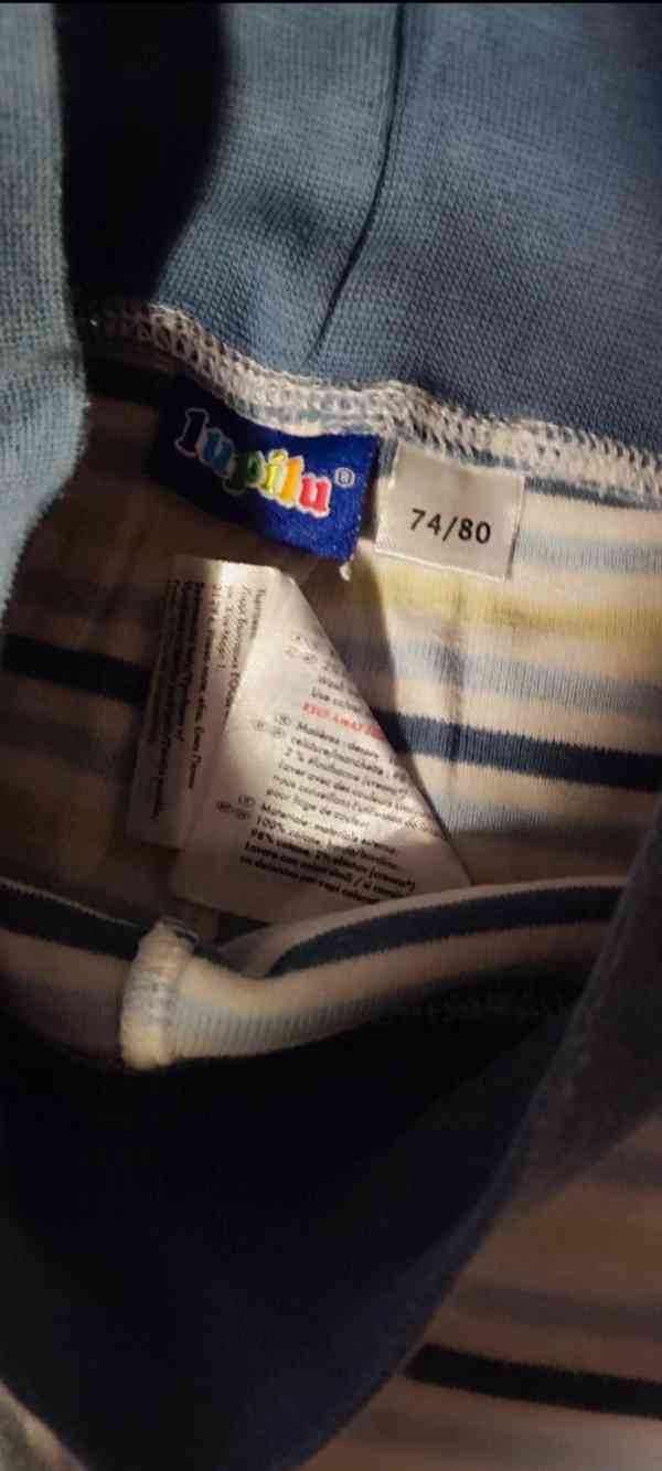 Dětské rostoucí tepláky, vel. 74/80 - foto 2