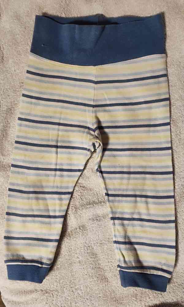 Dětské rostoucí tepláky, vel. 74/80 - foto 3