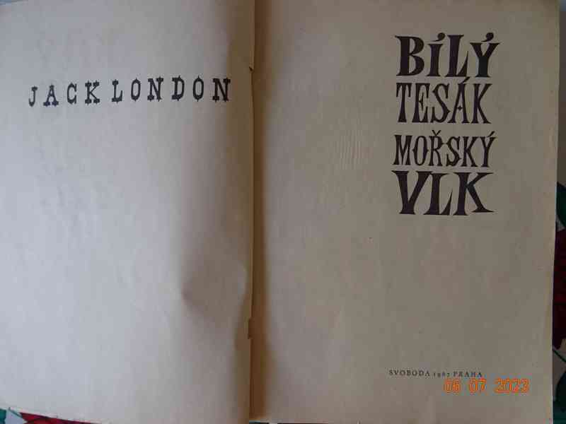 BÍLÍ TESÁK / MOŘSKÝ VLK - Jack London - foto 3