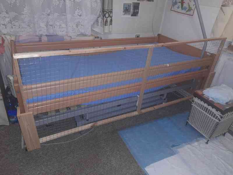 Zdravotní polohovatelná elektrická postel + antidekubitní ma - foto 9