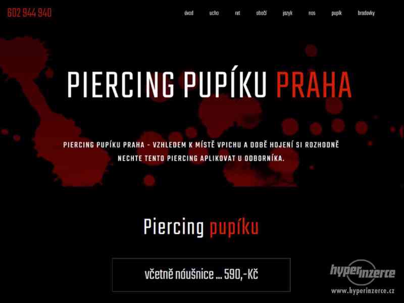 Piercing pupíku Praha